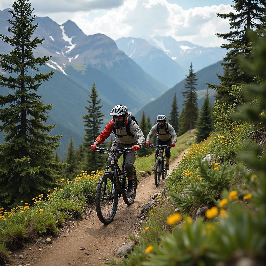 Mountain biking trails