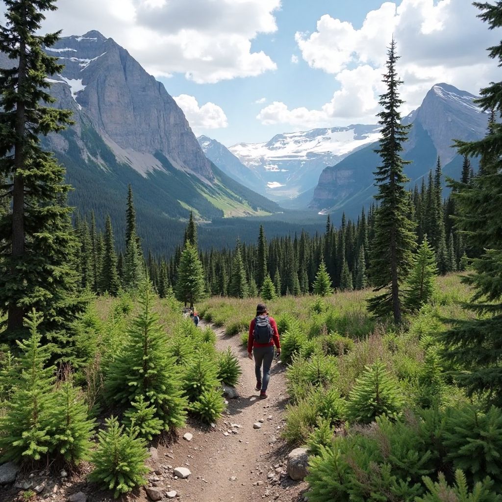 New hiking trail in Banff