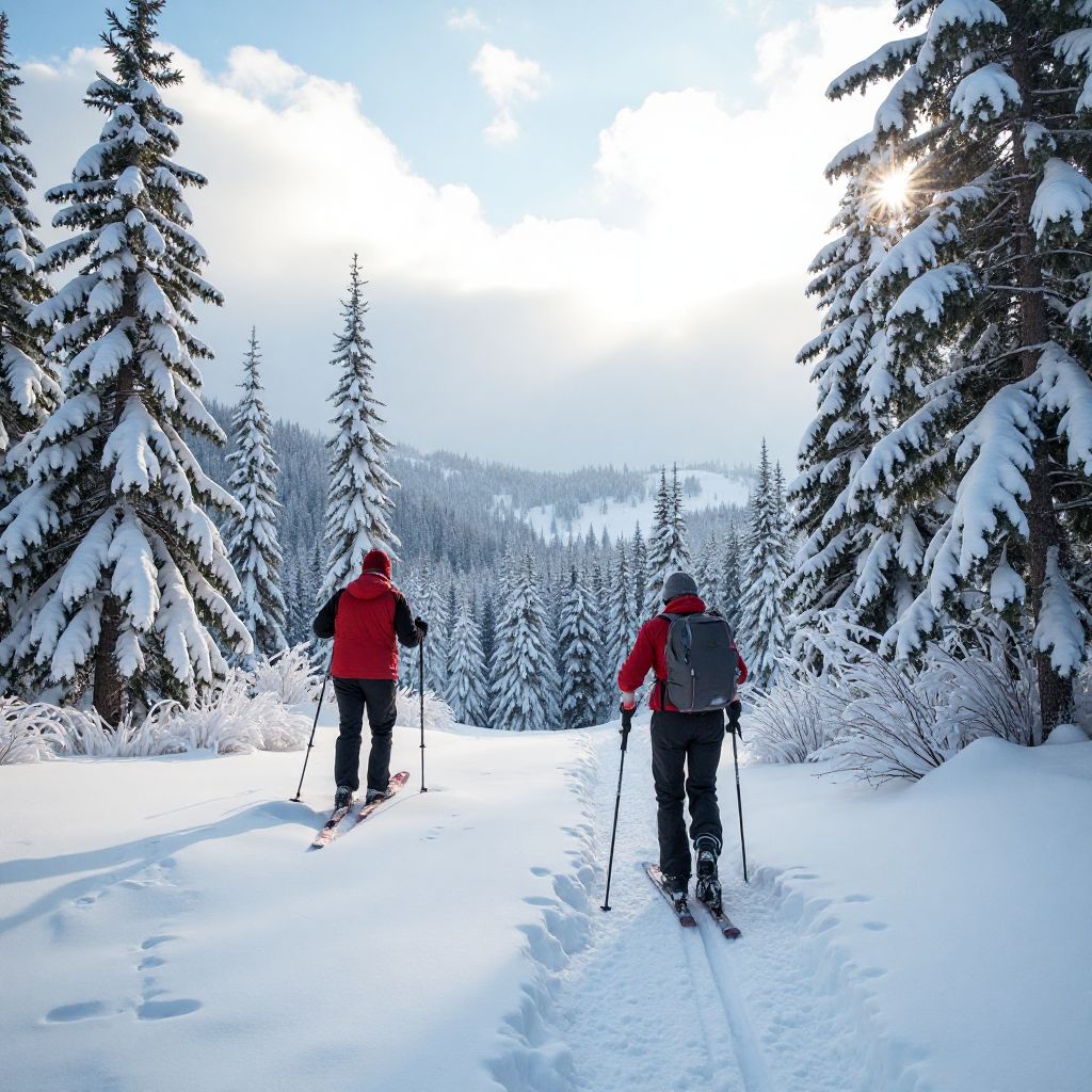 Winter sports adventure